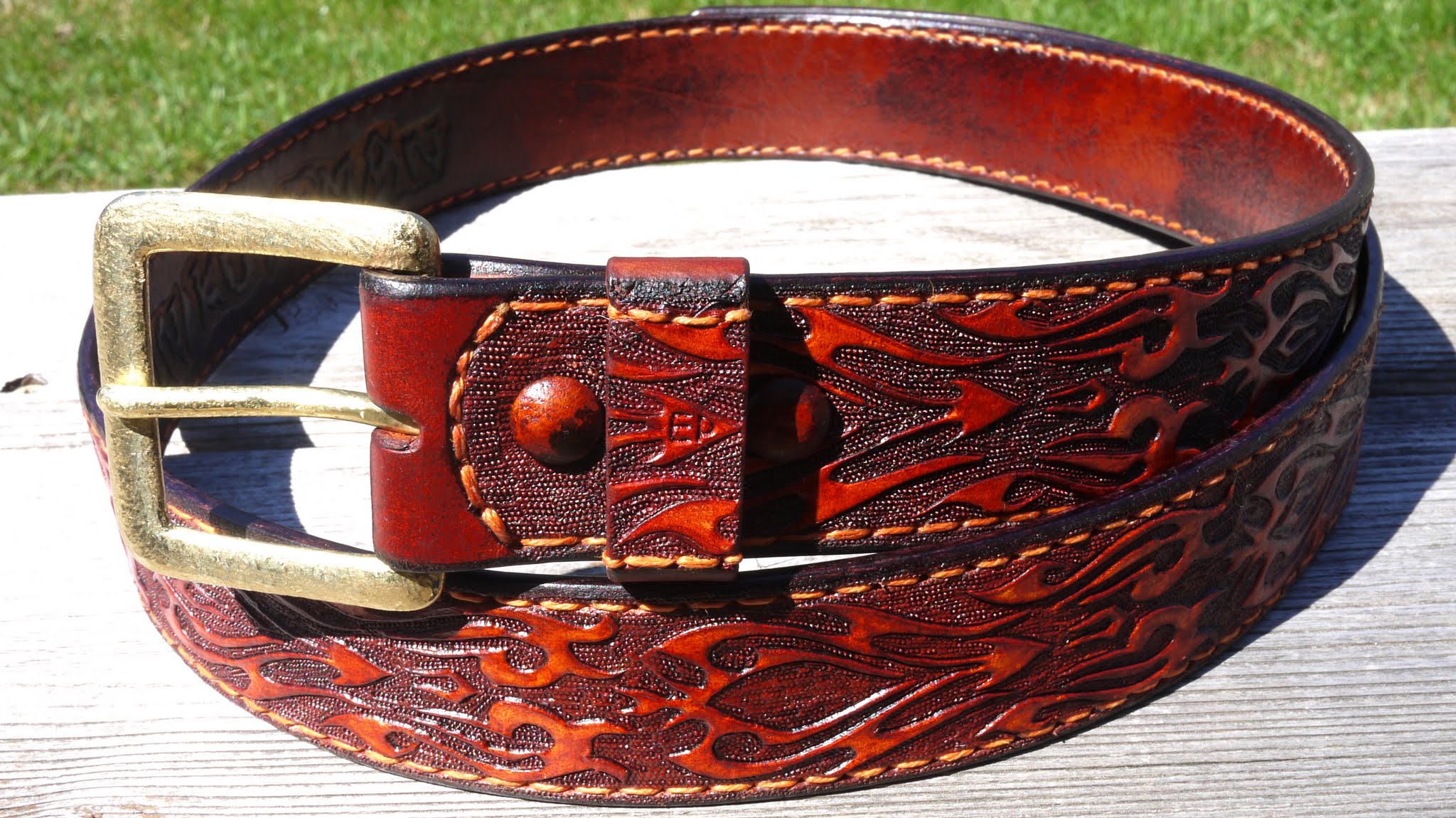 Carved Belt – Tribal design, “Best in Show” award at CSCL 2014 annual ...